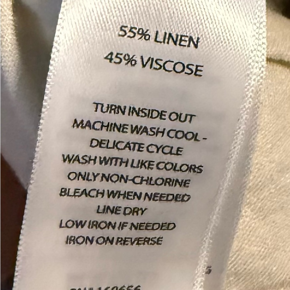 Linen Wide-Leg Pants - Picture 8 of 8